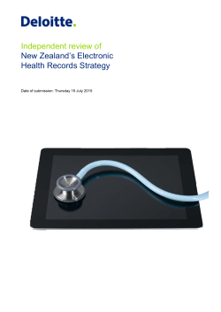 Independent review of New Zealand`s Electronic