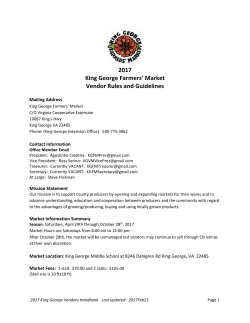 2017 KGFM Rules and Regulations