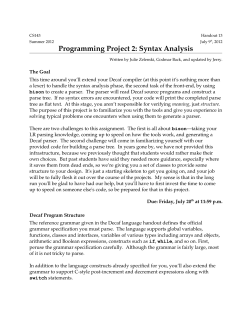 Programming Assignment 2