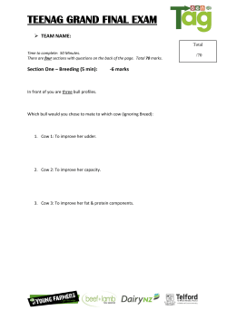 TeenAg Grand Final Exam