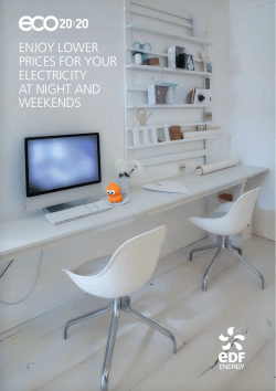 Eco 20:20 - EDF Energy