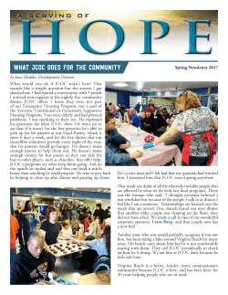 2017 Spring Newsletter - Judeo