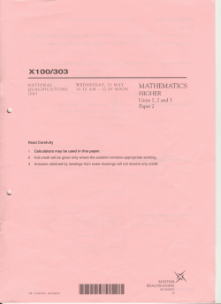 2003 Higher Paper 2