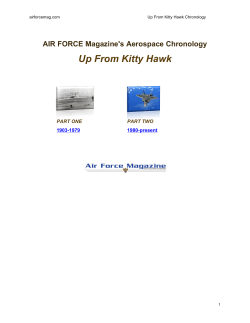 Up From Kitty Hawk - Air Force Magazine