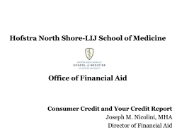 Credit card companies - Hofstra Northwell School of Medicine