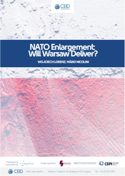 NATO Enlargement: Will Warsaw Deliver? - Centre for Euro