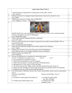 Answer Key Summative Assessment (II) Set A