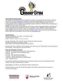 About Benefit Organization: The Gobbler Grind benefits Shriners