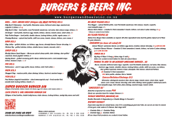 super bugger burger $18