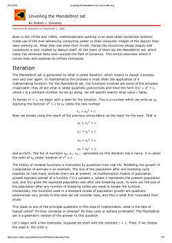 Iteration - Fractal.org