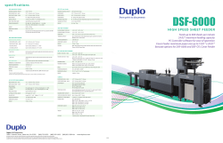 DSF-6000 - Duplo USA