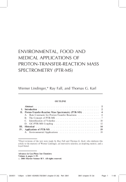 environmental, food and medical applications of proton
