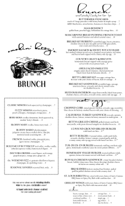 brunch - Smokin Bettys