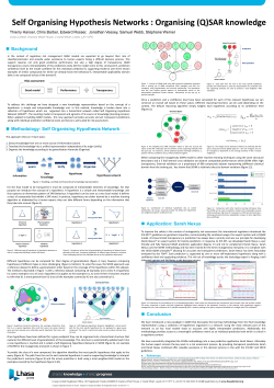 Methodology: Self Organising Hypothesis Network Background