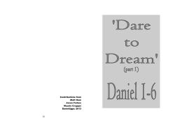 Daniel-part1 - Gosford Presbyterian Church