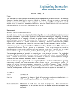 Material Testing Lab Focus