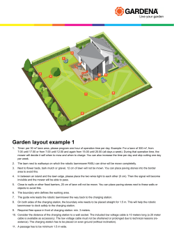 Garden layout example 1