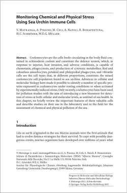 Monitoring Chemical and Physical Stress Using Sea Urchin