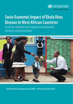 Socio-economic impact of Ebola in West Africa ()