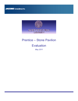 P i S P ili Prentice &ndash; Stone Pavilion Evaluation