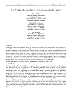 Full Text - International Journal of Humanities and Social Science