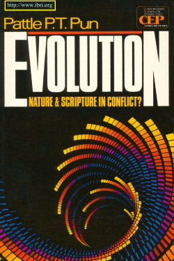 evolution nature and scripture in conflict?