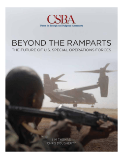 SOF-Report-CSBA-Final - Center for Strategic and Budgetary