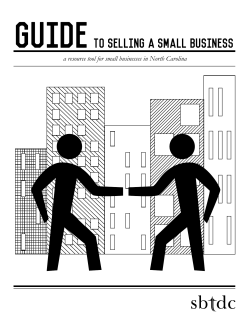 guideto selling a small business