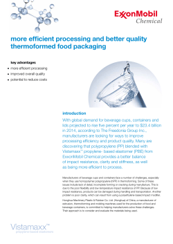 more efficient processing and better