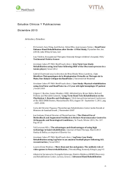 links for studies and publications