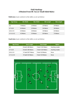 Field Marking Guide Lines