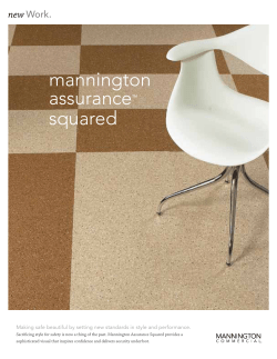 mannington assurance&trade; squared