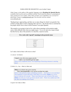 HABLANDO DE GRAM&Aacute;TICA con el se&ntilde;or Conner