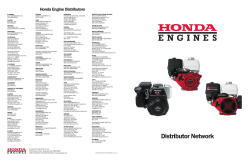 Honda Engine Distributors