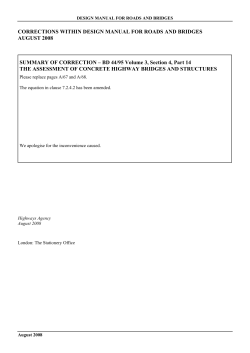 DMRB VOLUME 3 SECTION 4 PART 14 - BD 44/95