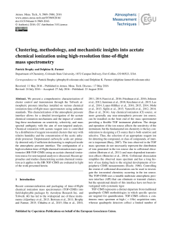 Clustering, methodology, and mechanistic insights into acetate