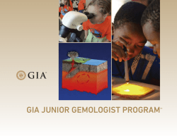 gia junior gemologist programtm