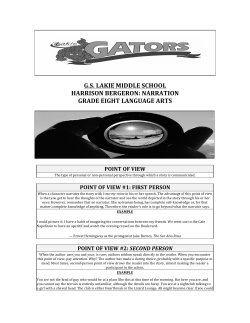 gs lakie middle school harrison bergeron: narration grade eight