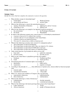 Civics 1-5