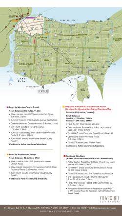 From the Ambassador Bridge: From the 401