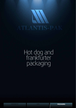 Hot dog and frankfurter packaging
