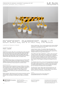 borders, barriers, walls