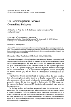 On homomorphisms between generalized polygons