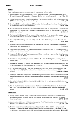 1.9 Extra Word Problems