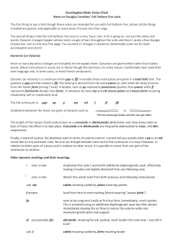 Huntingdon Male Voice Choir