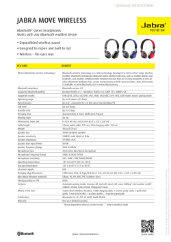 JABRA MOVE WIRELESS