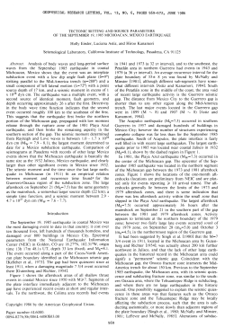 geophysical research letters, vol. 13, no. 6, pages 569