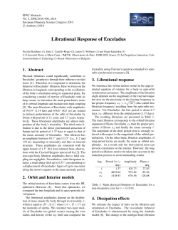 Librational Response of Enceladus