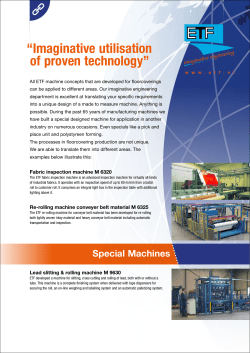 Imaginative utilisation of proven technology