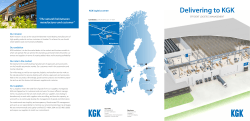 Delivering to KGK